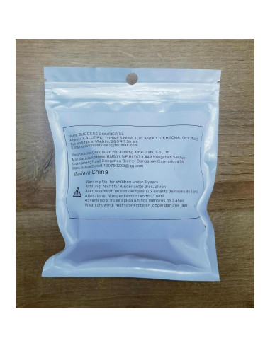 Brazaletes de Silicona Naranja BRANDWINLITE - 5 Piezas 215x25mm