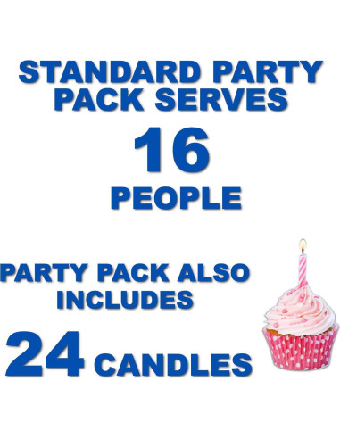 Suministros de Fiesta de Cumpleaños Blues Clues - Platos y Servilletas 16 Pzs + 24 Velas