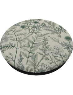 PopGrip Adhesivo Floral Verde Jardín Sage - PopSockets 2