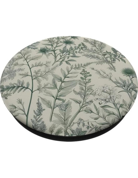 PopGrip Adhesivo Floral Verde Jardín Sage - PopSockets