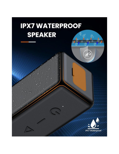 Altavoz Bluetooth Raymate R5 30W IPX7 Estéreo Portátil