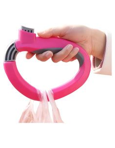 Asa Portabolsas de Supermercado Rojo - Soporte ABS 25kg