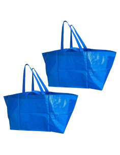 Bolsa de Compras Reutilizable DURASACK 68L Azul - Paquete de 2