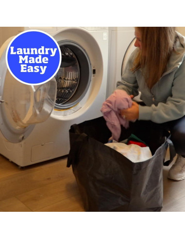 Bolsa de Compras Reutilizable DURASACK 68L Azul - Paquete de 2