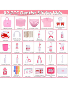 Kit de Dentista para Niños Gifts2U - 42 Piezas Educativas 2