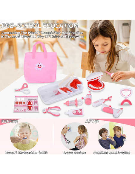 Kit de Dentista para Niños Gifts2U - 42 Piezas Educativas