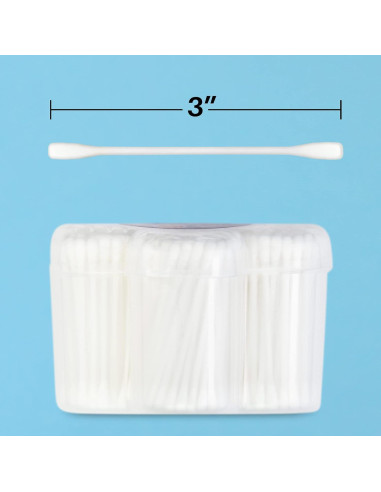 Bastoncillos de Algodón R-NEU 500 Unidades Doble Punta