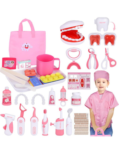 Kit de Dentista para Niños Gifts2U - 42 Piezas Educativas