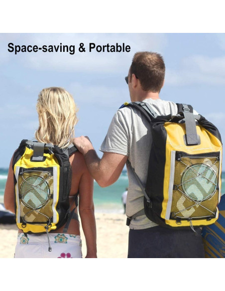 Bowl Colapsable ColorCoral 1200ml Silicona y Tenedor Acero