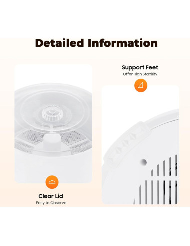 Pelador de Patatas Eléctrico KWHXJ 85W 1kg Automático