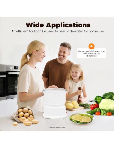 Pelador de Patatas Eléctrico KWHXJ 85W 1kg Automático