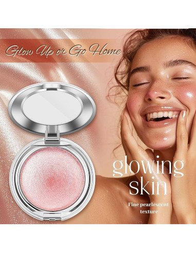 Paleta Iluminadora Brillante YiGuMy K3 PinkSparkle 59g