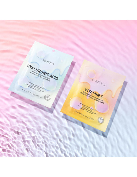 Mascarilla Hidratante de Hidrogel Avatara 2 Piezas 27g