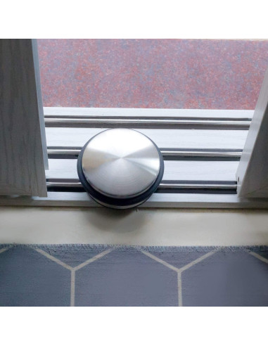 Tope de Puerta KINJOEK Acero Inoxidable Antideslizante 10cm