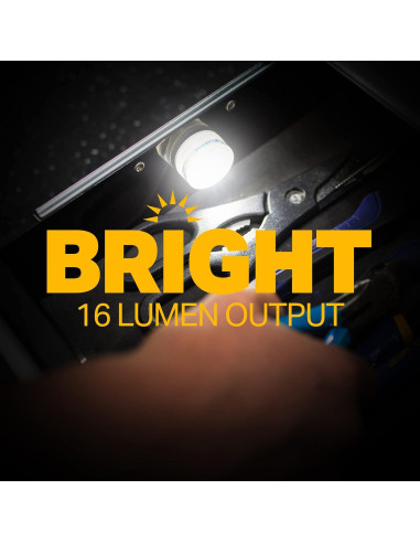 Luces Puck Micro LED LUXPRO - Paquete de 5 Impermeables