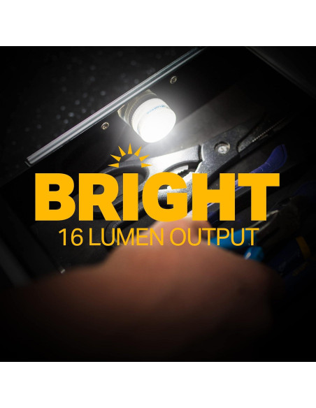 Luces Puck Micro LED LUXPRO - Paquete de 5 Impermeables