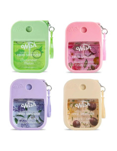 Desinfectante de Manos Wish 4 Piezas 35ml Hidratante