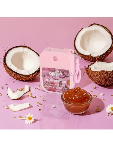 Desinfectante de Manos Wish 4 Piezas 35ml Hidratante