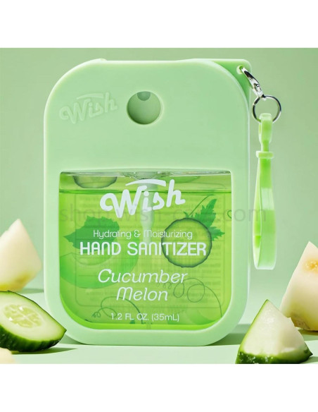 Desinfectante de Manos Wish 4 Piezas 35ml Hidratante