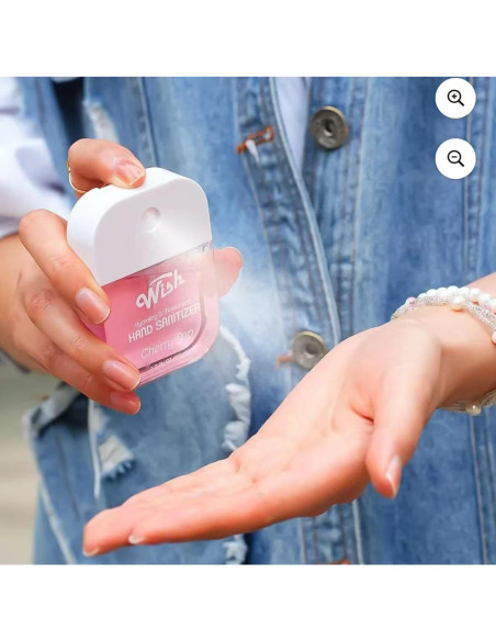 Desinfectante de Manos Wish 4 Piezas 35ml Hidratante