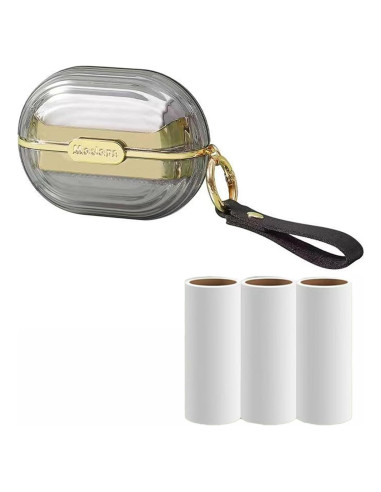 Rodillo Quitapelusas Portátil Biunnru 4 Pcs Doble Cara