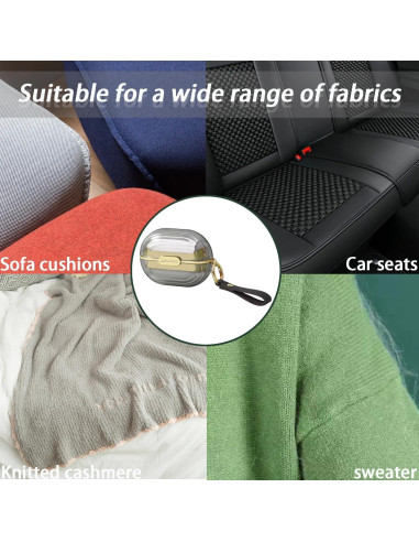 Rodillo Quitapelusas Portátil Biunnru 4 Pcs Doble Cara