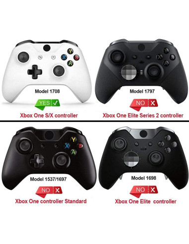 Carcasa Frontal Transparente eXtremeRate para Controlador Xbox One S/X