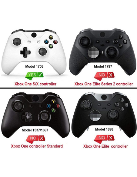 Carcasa Frontal Transparente eXtremeRate para Controlador Xbox One S/X