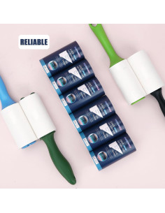 Recargas Rodillo Quitapelusas Evercare 360 Hojas Extra Pegajosas 2