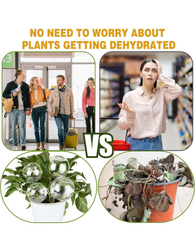 Kit de Riego Automático Domensi 4 Esferas 500ml y 300ml