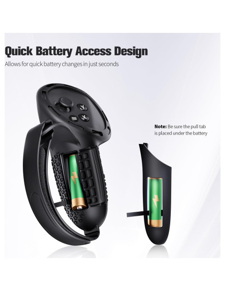 Cubiertas de Agarre TRILINK para Controladores Meta Quest 3S/3