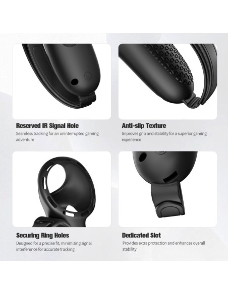 Cubiertas de Agarre TRILINK para Controladores Meta Quest 3S/3