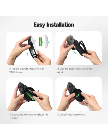 Cubiertas de Agarre TRILINK para Controladores Meta Quest 3S/3