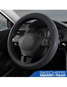 Funda de Volante Skechers Gris - Espuma Memoria 37-38 cm 2