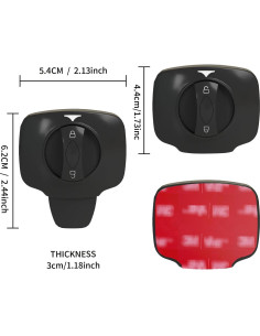 Bloqueo de Puerta de Horno a Prueba de Niños Negro - 1 Pcs 2