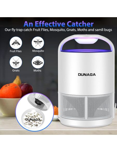 Trampa para Moscas DUNAGA Zap T360 Pro con 10 Tableros Pegamento