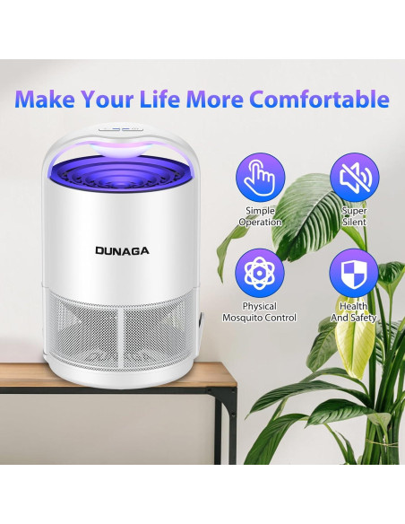 Trampa para Moscas DUNAGA Zap T360 Pro con 10 Tableros Pegamento