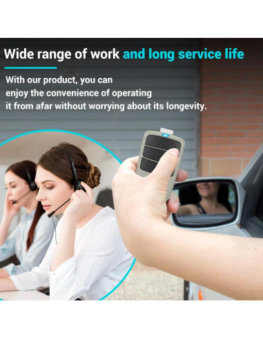 Control Remoto D3B Pevxou para Puerta de Garaje Guardian 2 Pzs