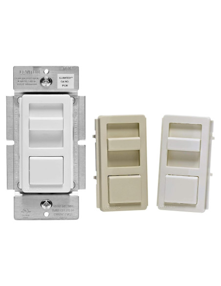 Interruptor Regulador Leviton IPL06-10Z para LED y Halógenas