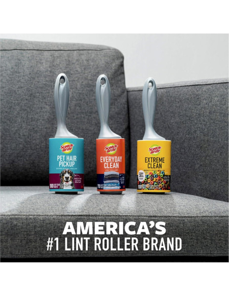 Rodillo Adhesivo Mini Scotch 3M 16.5cm - Eliminación de Pelusa