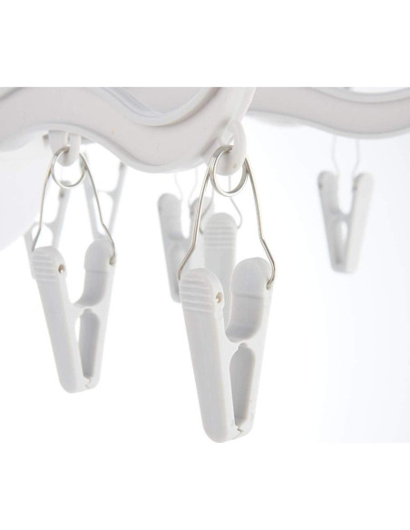 Perchero Plegable XIGUI con 16 Clips para Secar Ropa Interior