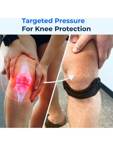 Correa de Rodilla Patelar Wellnee Ajustable - Soporte para Deportes