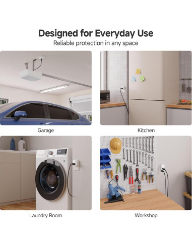 Protector de Sobretensión Cable Matters 1350J 1 Salida 500V