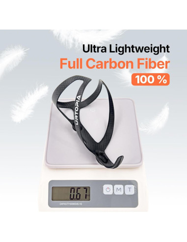 Soporte para Botella de Agua URTOPIA Fibra de Carbono Ultra-Ligero
