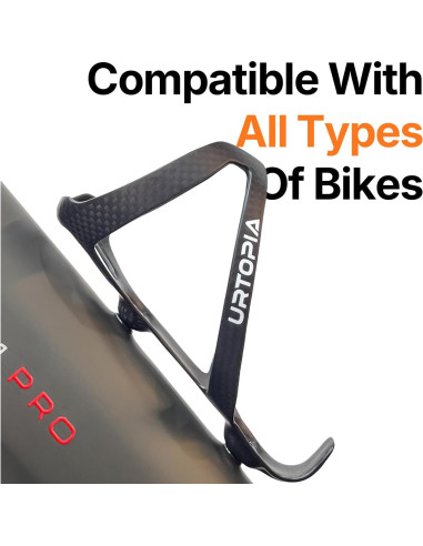 Soporte para Botella de Agua URTOPIA Fibra de Carbono Ultra-Ligero