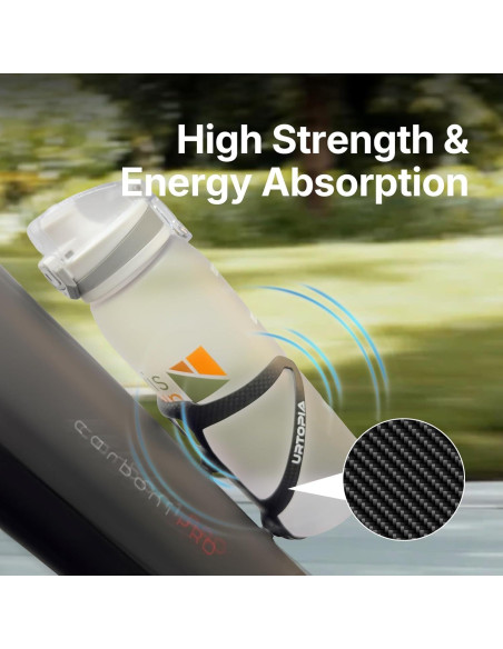 Soporte para Botella de Agua URTOPIA Fibra de Carbono Ultra-Ligero