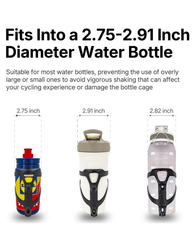 Soporte para Botella de Agua URTOPIA Fibra de Carbono Ultra-Ligero