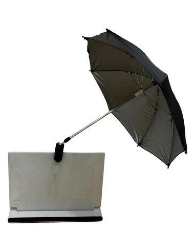 Sombrilla para Laptop Noraling 50 cm Plegable y Rotativa 360