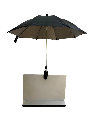 Sombrilla para Laptop Noraling 50 cm Plegable y Rotativa 360