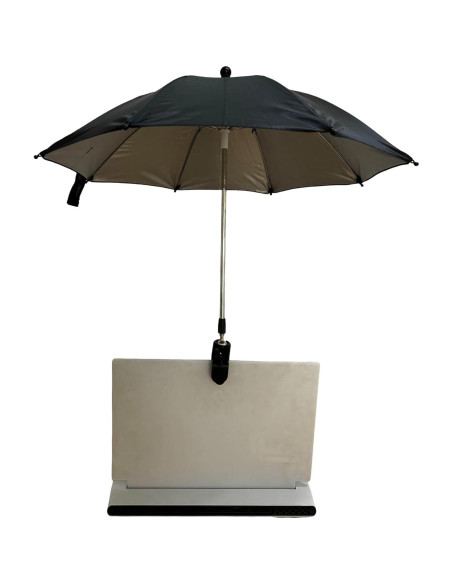 Sombrilla para Laptop Noraling 50 cm Plegable y Rotativa 360